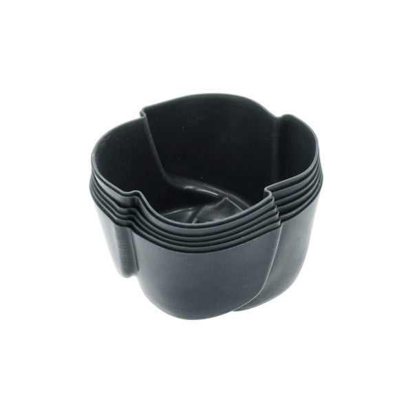 Silikonski modeli v kompletu 6 ks za mafine ø 7 cm Rose – Blomsterbergs-image-2