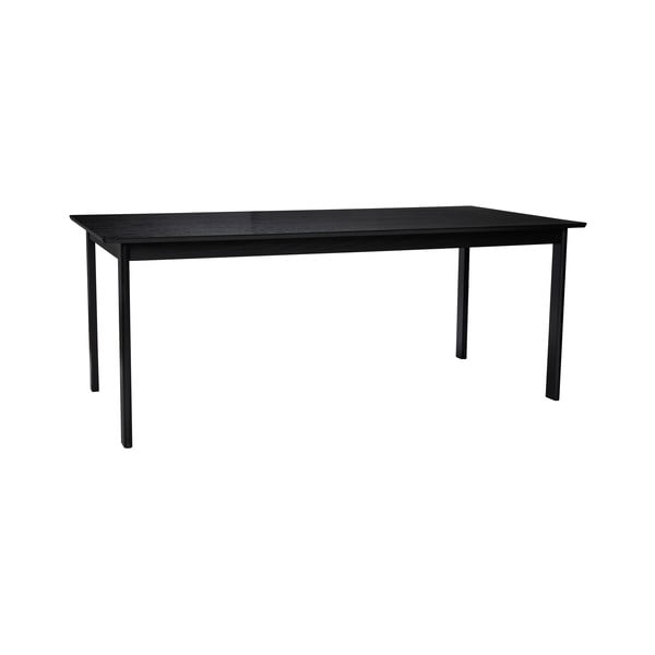 Črna jedilna miza 95x195 cm Dapper – Hübsch