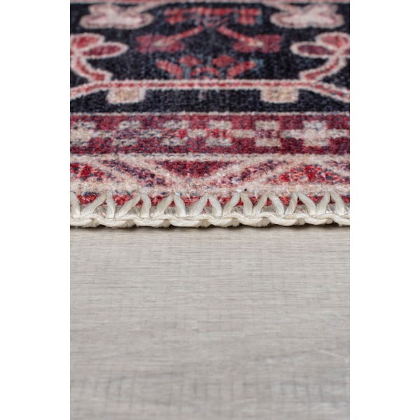 Bordo rdeča pralna preproga iz mešanice recikliranih vlaken 200x290 cm Windsor – Flair Rugs-image-4