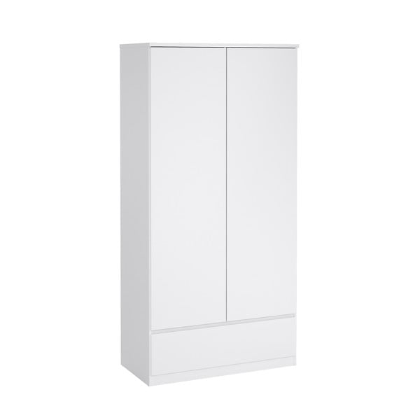Bela garderobna omara 99x201 cm Naia - Tvilum-image-4