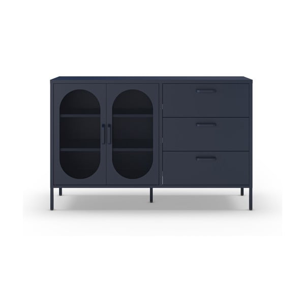 Temno modra komoda 140x90 cm Diora – Marckeric