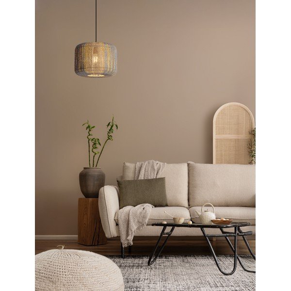 Modra/v naravni barvi viseča svetilka iz vrvi ø 33 cm Abby – Nova Luce-image-2