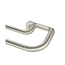 Dvojna jeklena karnisa z nastavljivo dolžino 76 - 213 cm Twilight – Umbra