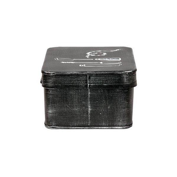 Črna kovinska škatla za kozmetiko LABEL51-image-2