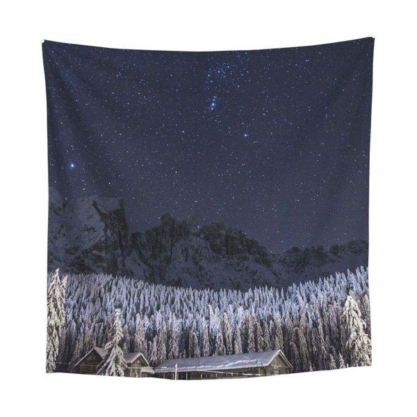 Tapiserija 140x140 cm Night Lights – Really Nice Things