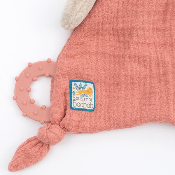 Rožnata igrača ninica Giraffe – Moulin Roty-image-3