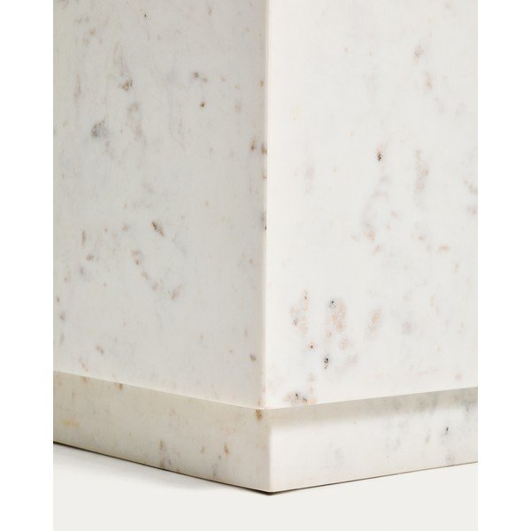 Marmorna stranska mizica 50x50 cm Sorein – Kave Home-image-4