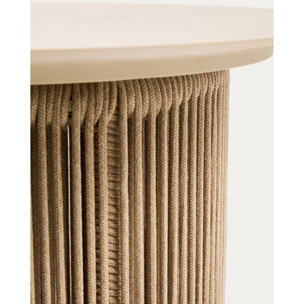 Kovinska okrogla vrtna mizica ø 55 cm Orosei – Kave Home-image-4