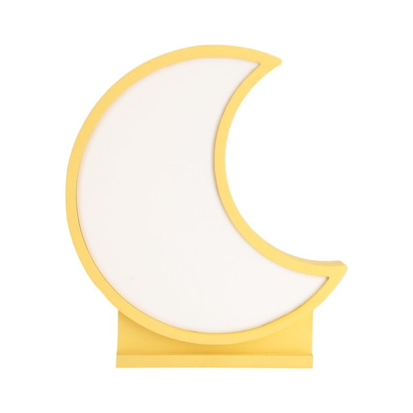 Rumena otroška namizna svetilka Moon – Candellux Lighting