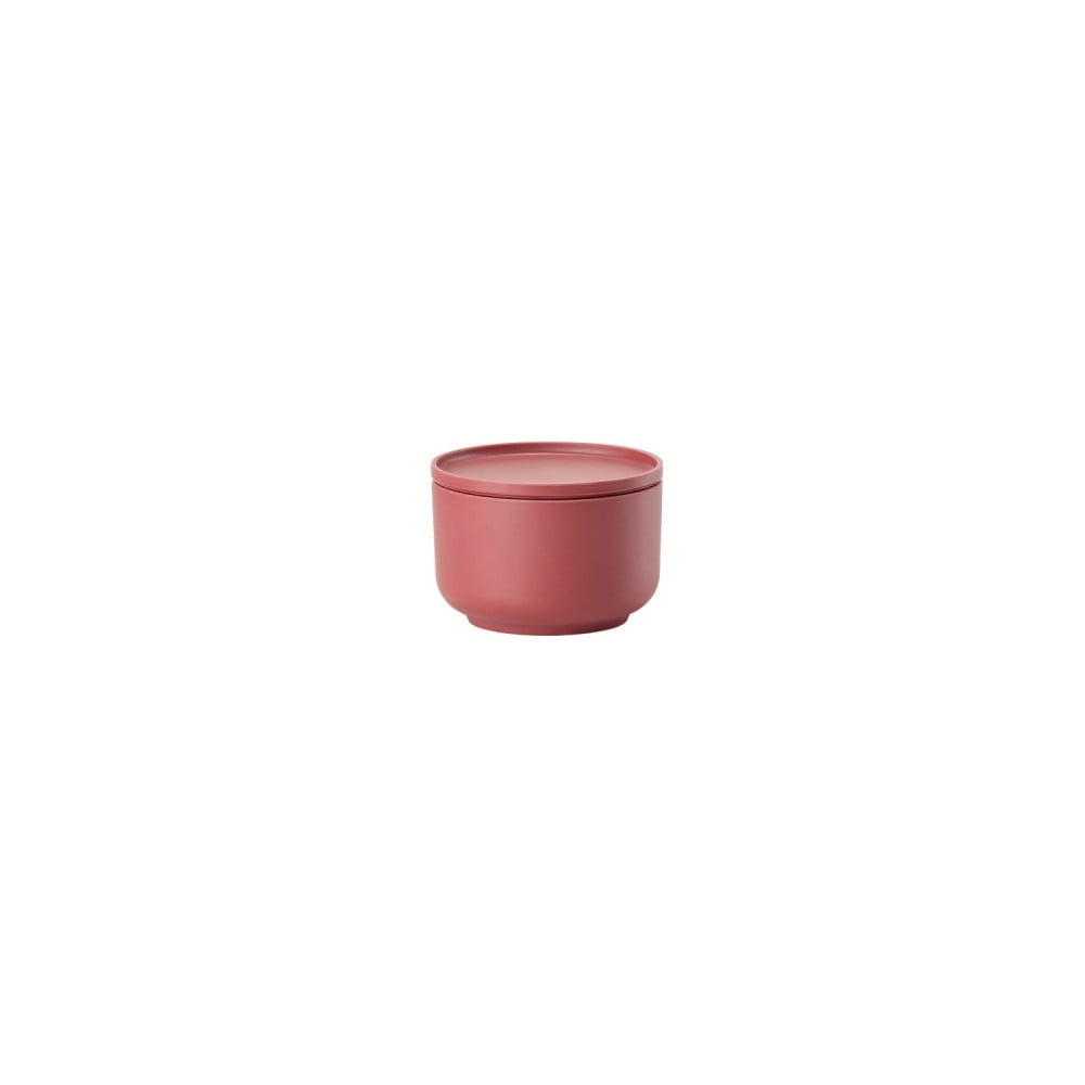 Rdeča servirna skleda s pokrovom Zone Peili, ⌀ 9 cm