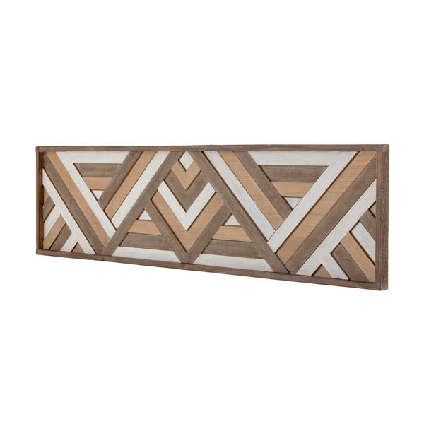 Lesena stenska dekoracija 122x33 cm Lunna - Bloomingville-image-3