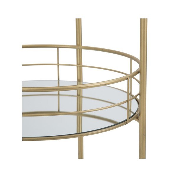 Zlat servirni voziček s tremi policami Mauro Ferretti Ronda-image-3