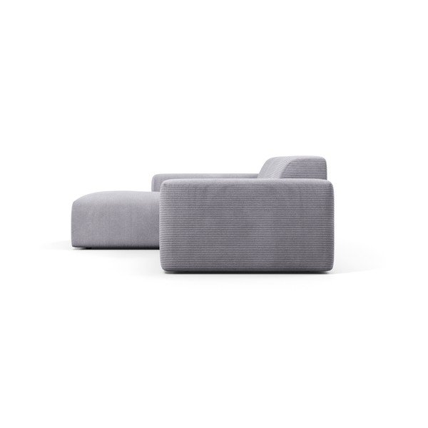 Svetlo siva sedežna garnitura Marie Claire Home Karen, 250 cm, levi kot-image-4