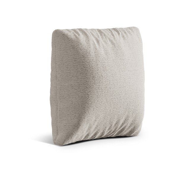 Bež okrasna blazina za sedežno garnituro iz tkanine bouclé Kemi – Cosmopolitan Design-image-1