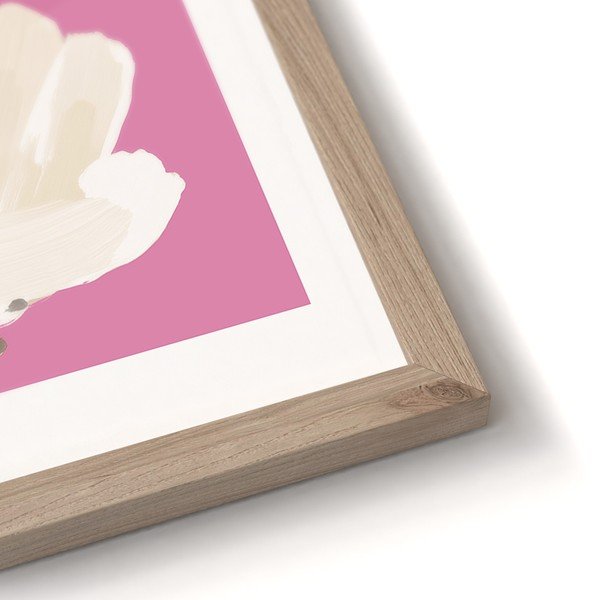 Tiskana slika z okvirjem 30x40 cm Peony Bloom – Styler-image-3