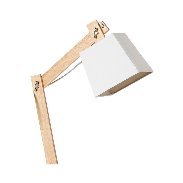 Bela namizna svetilka z leseno strukturo SULION Erasmo-image-2