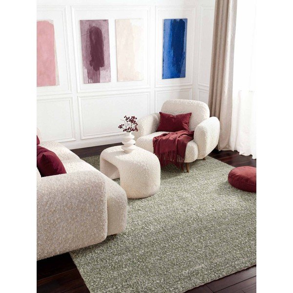 Svetlo zelena ročno tkana preproga 160x230 cm Notting Hill Portobello – Ted Baker-image-1