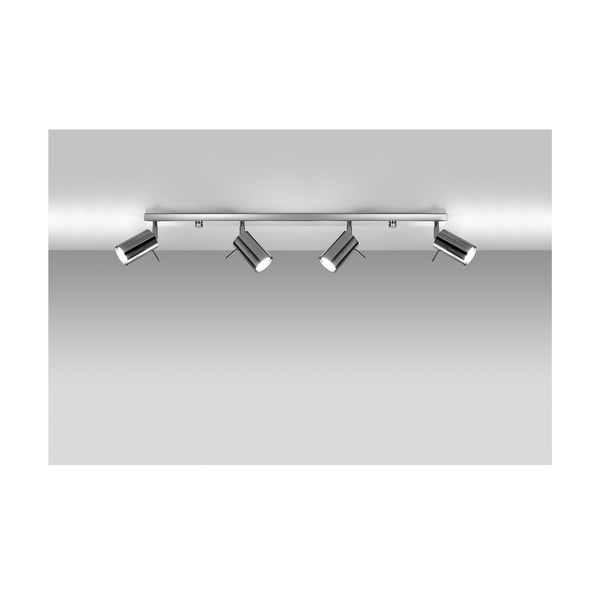 Srebrna stropna svetilka Sollux Etna 4L-image-2