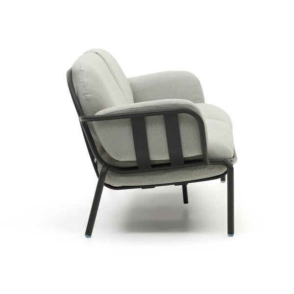 Svetlo siv vrtni kavč Joncols – Kave Home-image-3