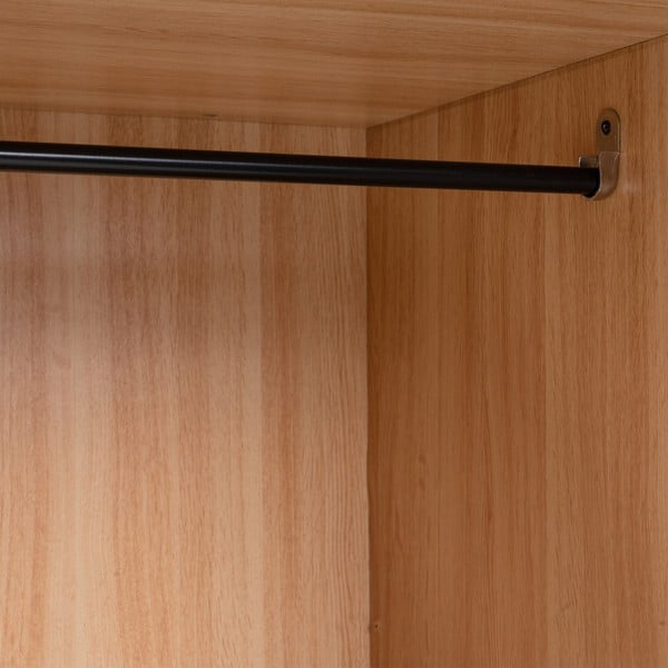 Odprta garderobna omara v naravni barvi 60x190x48 cm Armarios – Casa Selección-image-3