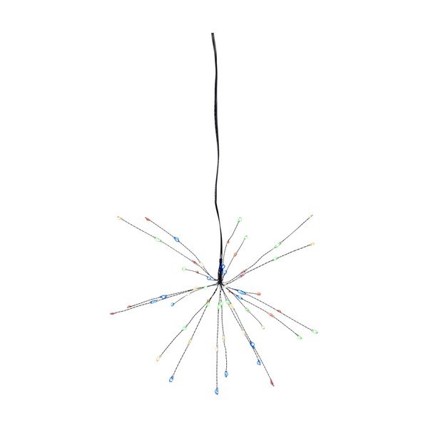 Viseča svetlobna LED dekoracija Star Trading Hanging Firework Dark Rainbow, 60 luči-image-3