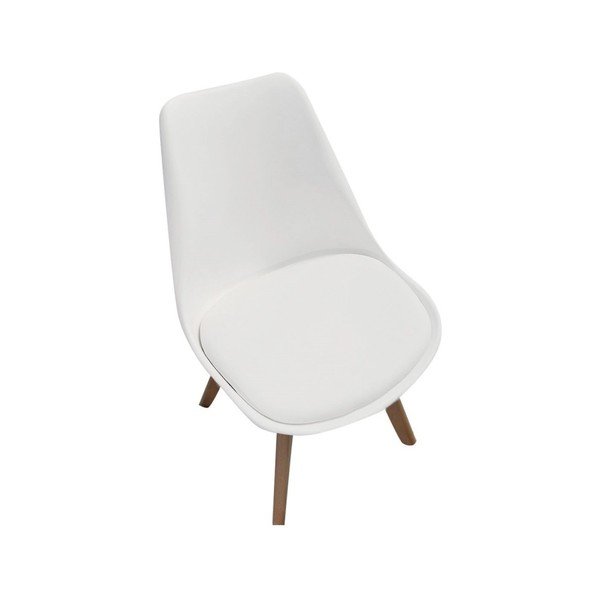 Komplet 4 belih jedilnih stolov Evergreen House Eco-image-3
