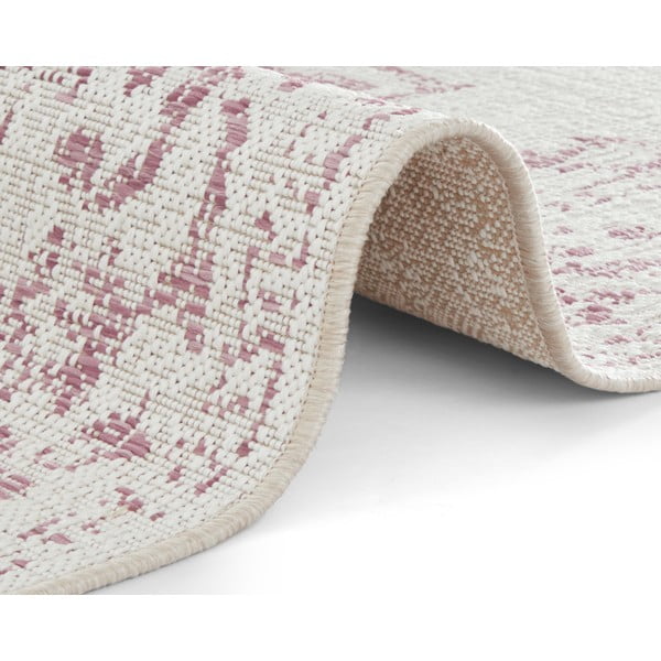 Rdeče-krem zunanja preproga NORTHRUGS Tilos, 120 x 170 cm-image-2