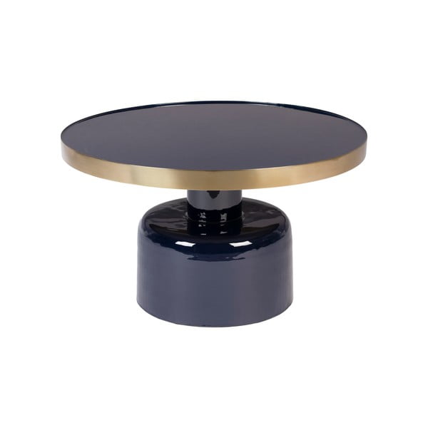 Kovinska okrogla stranska mizica ø 60 cm Glam – Zuiver