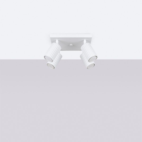 Belo točkovno svetilo 25x25 cm Gleam – Sollux-image-4