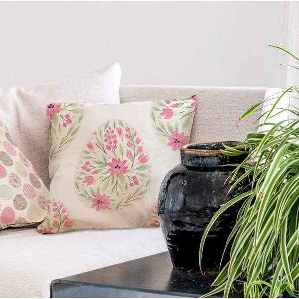 Bombažen okrasni vzglavnik Butter Kings Spring Eggs IV, 45 x 45 cm-image-1