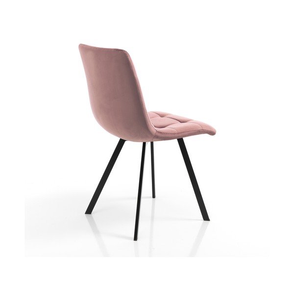 Rožnati žametni jedilni stoli v kompletu 2 ks Toffee – Tomasucci-image-3