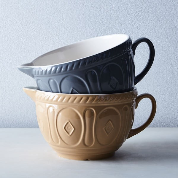 Bež skleda iz kamenine ø 19 cm Original Cane – Mason Cash-image-1