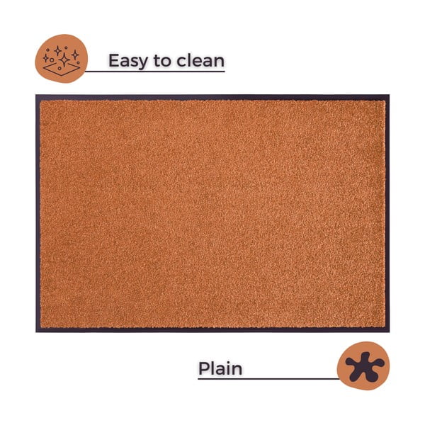 Oranžna podloga Hanse Home Wash & Clean, 39 x 58 cm-image-3