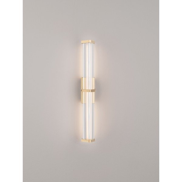 Kovinska LED zatemnitvena stenska svetilka v mat zlati barvi Pheme – Nova Luce-image-4