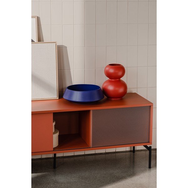 Rdeča keramična vaza (višina 36 cm) Tuga – noo.ma-image-3