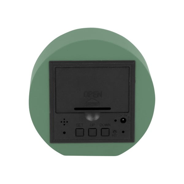 Digitalna budilka ø 9 cm Spry Round – Karlsson-image-3