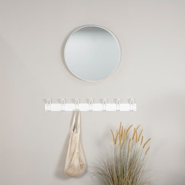 Bel kovinski stenski obešalnik 100 cm Miles – Spinder Design-image-1