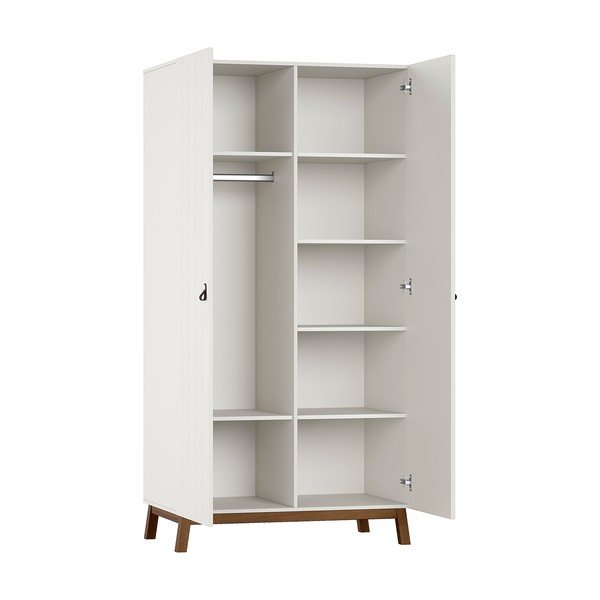 Bež otroška garderobna omara 99x196x58 cm Sezane – Vipack-image-2