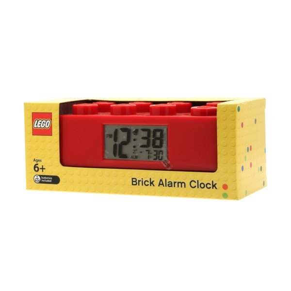 Rdeča ura z alarmom iz kock LEGO®-image-4