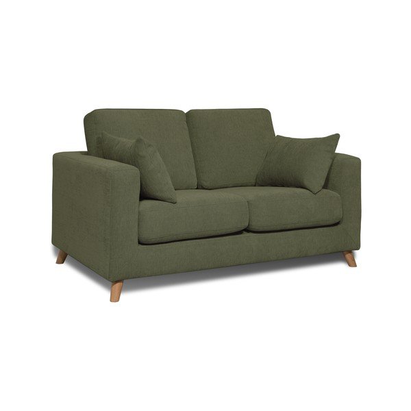 Zelena sedežna garnitura 157 cm Faria - Scandic-image-1