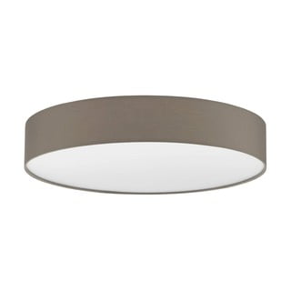 Rjava LED stropna svetilka s tekstilnim senčilom ROMAO 3 – EGLO