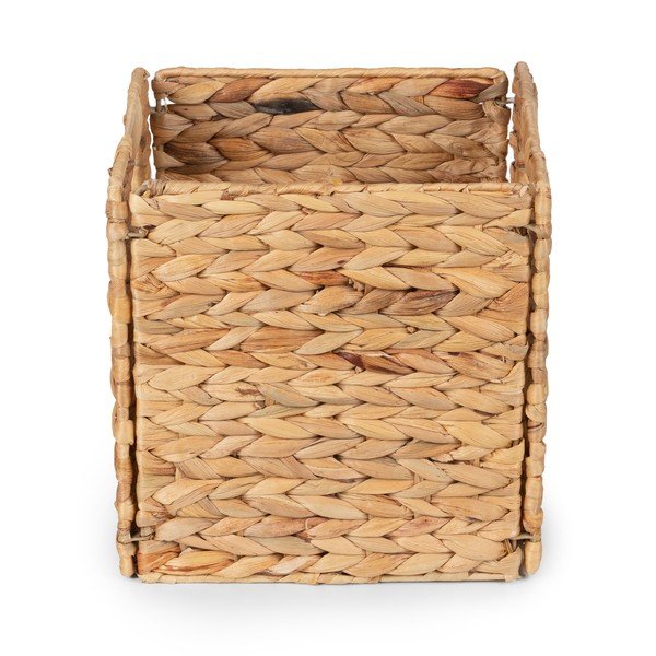 Košara iz vodne hijacinte 24x24x24 cm – Compactor-image-1