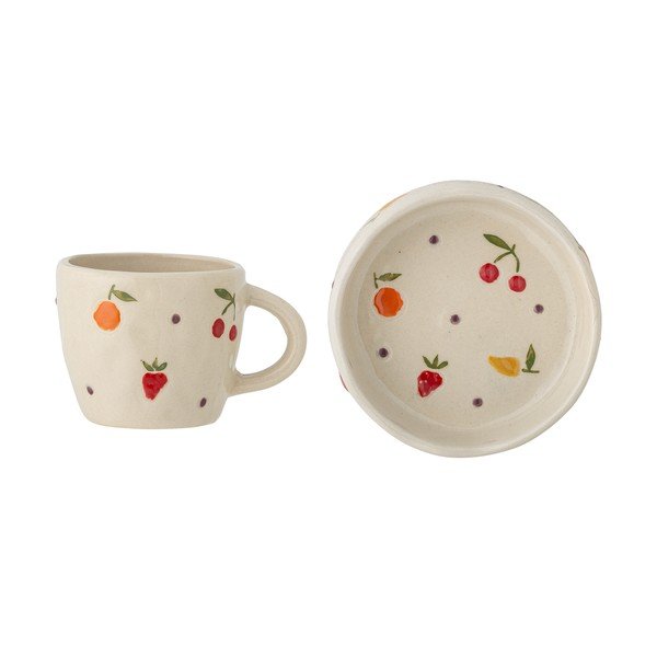 Otroški set posode 2 ks iz kamenine Tatiana – Bloomingville Mini