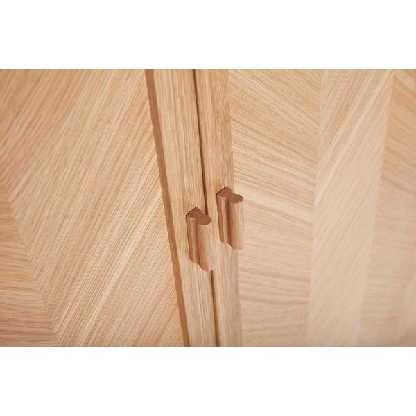 Omara iz hrastovega lesa Hübsch Herringbone-image-1