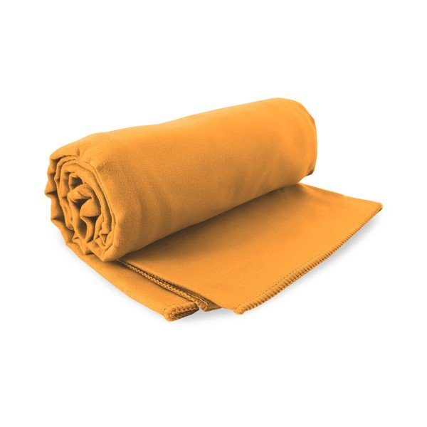 Komplet 2 oranžnih hitro sušečih se brisač DecoKing EKEA, 30 x 50 cm-image-4