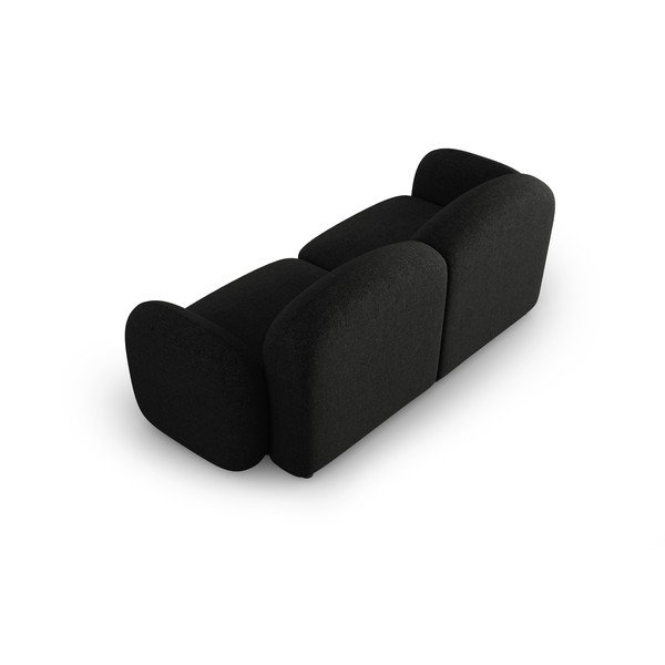 Črna sedežna garnitura 194 cm Blair – Micadoni Home-image-4