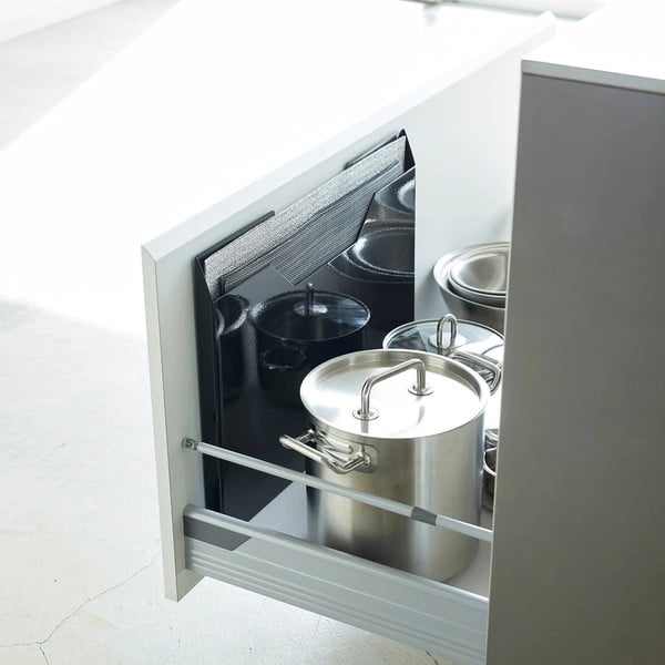 Kovinsko držalo za pogrinjke z namestitvijo brez vrtanja Tower – YAMAZAKI-image-3