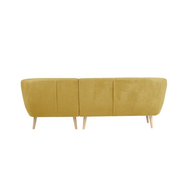 Rumena sedežna garnitura z ležalnikom na desni strani Mazzini Sofas Sardaigne-image-2