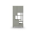 Zeleno-siv regal 84x175 cm Perla – Marckeric
