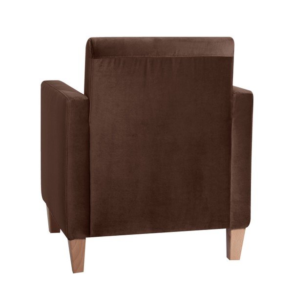 Rjav fotelj Max Winzer Milla Velvet-image-3